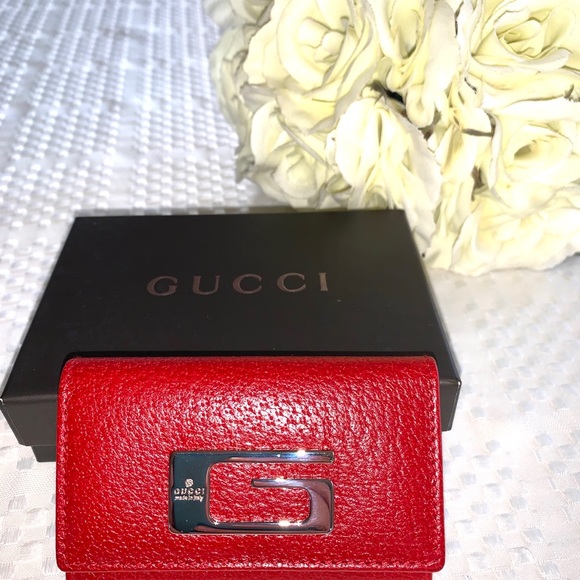 Authentic VINTAGE GUCCI key chain wallet - Picture 3 of 6